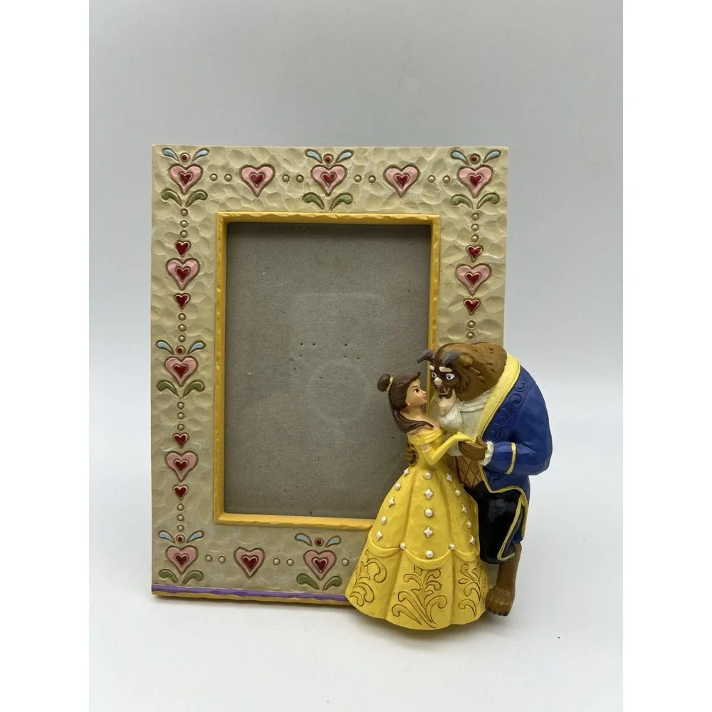 Disney Traditions Beauty and The Beast by Jim Shore Photo Frame